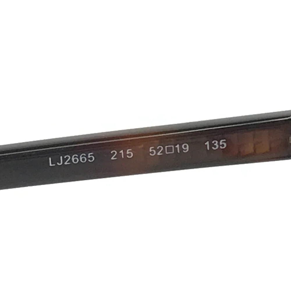 Liu Jo Eyeglasses Frames LJ2665 215 Tortoise Round Cat Eye Oversized 52-19-135